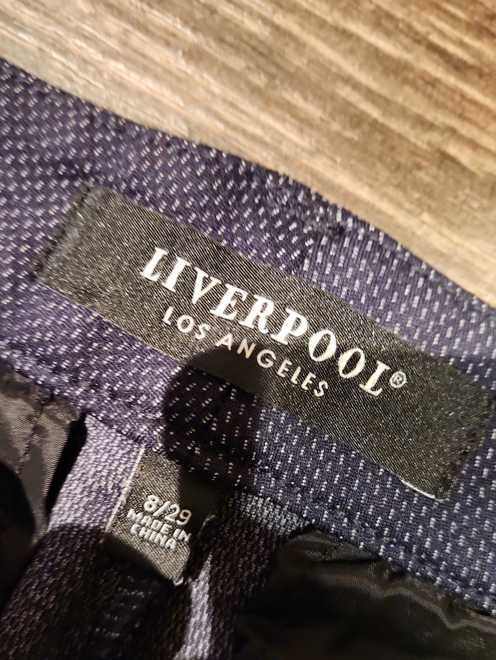 ❤️ LIVERPOOL JEANS COMPANY KELSEY PONTE SLIM ANKLE PANTS / TROUSERS, 8 (29) - Picture 9 of 9